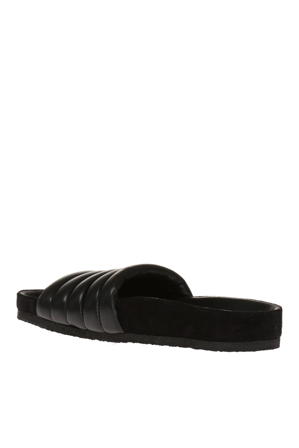 Black Hellea leather slides Isabel Marant Vitkac Germany